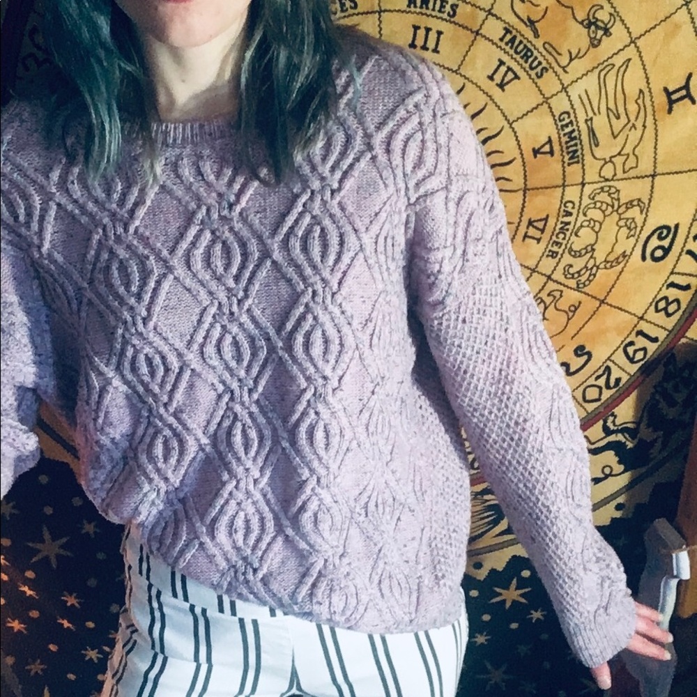 Pink Knit Sweater